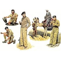 Amazon | Master Box 1/35 British Troops in Northern Africa