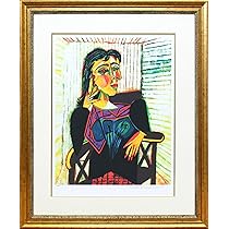 Musée Picasso ピカソ美術館 ドラマールの肖像画 フレーム付き Amazon.co.jp: アートショップ フォームス パブロ ピカソ