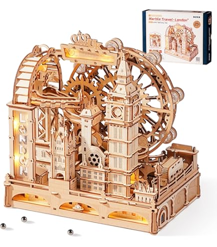 Amazon.co.jp: Robotime ROKR / Airship (動く飛行船） : おもちゃ