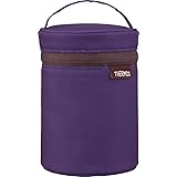 サーモス(THERMOS) ランチバッグ ダークパープル Jbq・Jbu・Jbi-380・Jbj・Jbm 用 スープジャーポーチ REC-003 DK-P