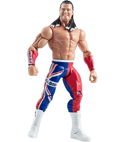 Amazon.co.jp: WWE Elite Flashback Hart Foundation Bret Hart Figure