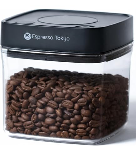 Amazon｜Fellow Atmos 真空密封密閉コーヒー/ティーキャニスターセット