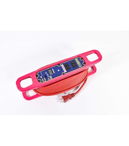 Amazon | akarimirai 安心給電キット ハンドリールタイプ 電線長 10m