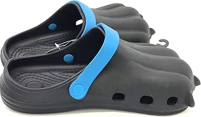 ジップコーポレーション モンスターサンダル メンズ 怪獣サンダル ブラック L 約27 5cm ジップコーポレーション クロッグ サボ Amazon