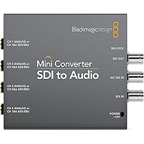 Amazon.co.jp: BlackmagicDesign Mini Converter Audio to SDI 2