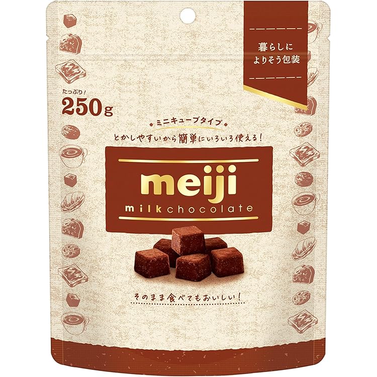Amazon | 明治 チョコレート効果カカオ72％ミニキューブ 250g