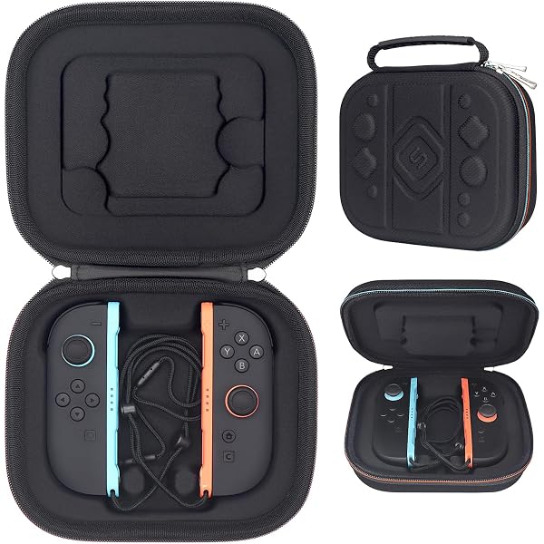 CYBER コントローラー収納ケース Switch Joy-Con用
