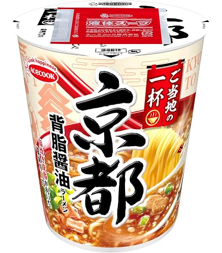 Amazon.co.jp: エースコック ご当地の一杯 札幌 濃厚味噌ラーメン 64g