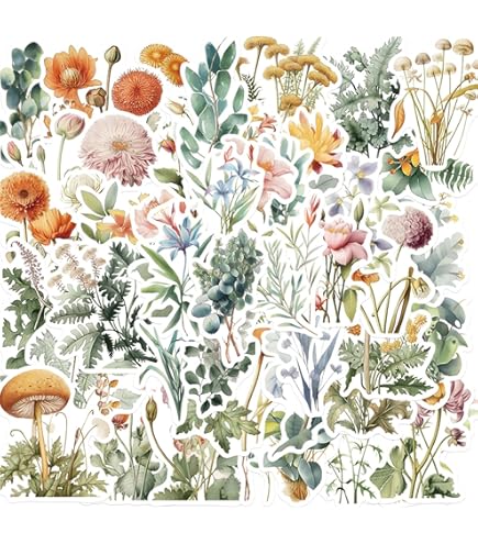 Lot De 8 480 Autocollants Vintage Pour Scrapbooking, Loisirs Créatifs