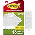 Command™ Poster Strips, White, 12 Strips/Pack