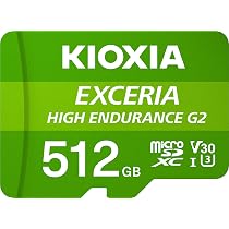 Amazon | KIOXIA(キオクシア)【日本製】microSD 512GB 高耐久 ドラレコ