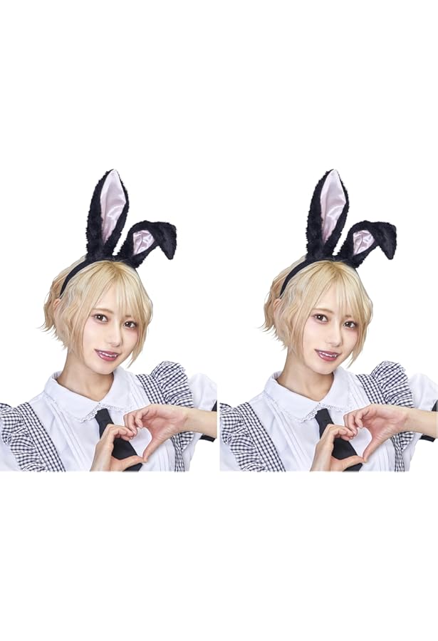 Amazon.co.jp: [17th] うさみみ カチューシャ バニーガール コスプレ