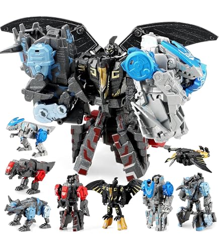 Amazon.co.jp: TIALLOW T-Rex メカセット 恐竜 変形ロボット