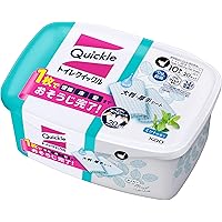 クイックル トイレクイックル トイレ用そうじシート 容器 10枚入 ミント