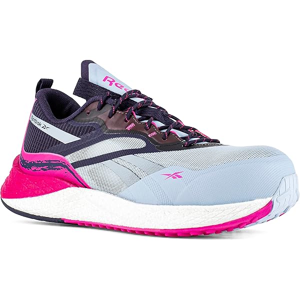 Amazon | Reebok ジグパルスワークEH コンプトウ, グレー/ブルー