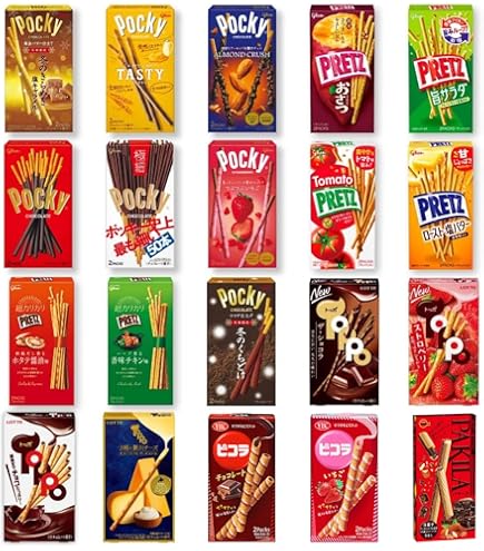 Amazon | グリコ 冬のきらめき ポッキー 2袋入 ×1箱 | ノーブランド品