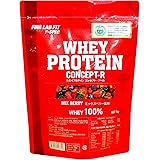 （ファイン・ラボフィット)FLF F-SPEC ホエイプロテイン コンセプト-R WHEY PROTEIN CONCEPT-R (ミックスベリー, 1kg) ぷろていん WPC 1kg（50食分）