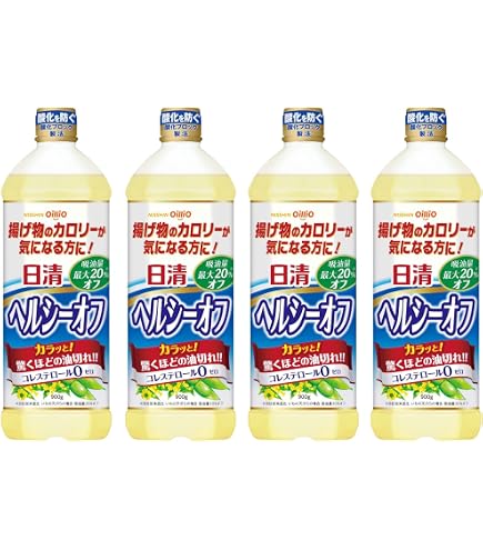 Amazon | 日清オイリオヘルシーベジオイル 600g×10個 | 日清オイリオ
