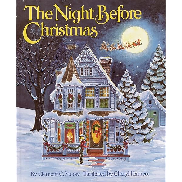 【全文英語版】絵本 The Night Before Christmas 英語絵本クリスマスThe night before ￼Christmas The Night Before
