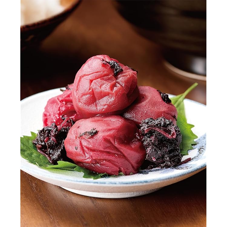 Amazon | 大粒 梅干し 紀州南高梅 つぶれ梅 しそ 紫蘇漬け 塩分約8