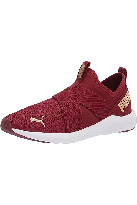 puma dare sneakers red and white