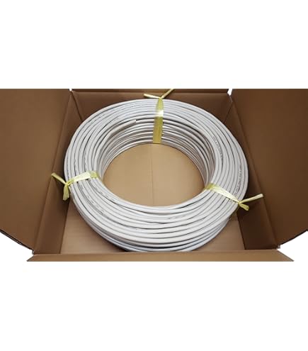Amazon.co.jp: 日本製線 Cat6 LANケーブル（300m巻き） NSGDT6