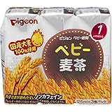 ピジョン ベビー麦茶 国産茶葉使用 125ml×3個パック×4個