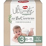 Huggies Ultimate Nappies Size 3 (6-11kg) 72 Count