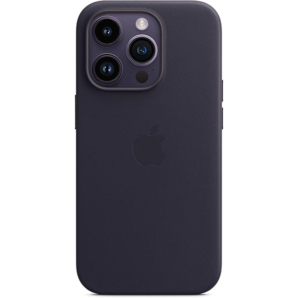 Amazon.co.jp: MagSafe対応iPhone 14 Proレザーケース - インク