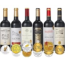 Amazon.co.jp: ALL金賞(格上入)白ワイン6本セット 飲み比べフランス