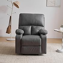 リクライニングソファー 電動リクライニングソファ オットマン一体型【グレー】 81XUlskR3vL._AC_UL210_SR210,