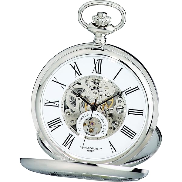 Amazon.co.jp: [Charles-Hubert Paris] 懐中時計 ポケットウォッチ