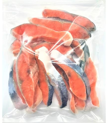 Amazon.co.jp: 【工場直送】 【訳あり】 B級 鮭切り身 (銀鮭) 1kg