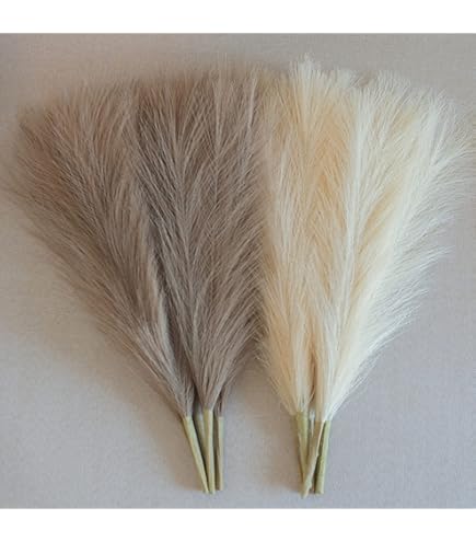 Amazon.co.jp: 人工的な葦の草、人工的な乾燥した葦の草の花瓶の注入口