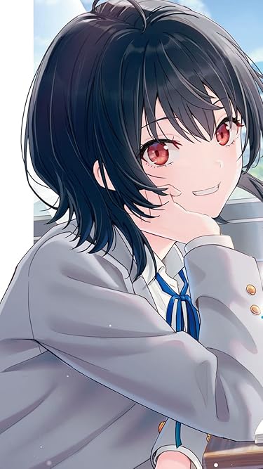 クラスで2番目に可愛い女の子と友だちになった  iPhone/Androidスマホ壁紙(750×1334)-1 - 朝凪海（あさなぎ うみ）