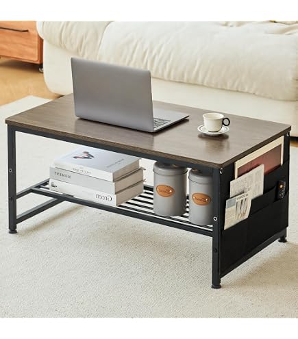 Amazon.co.jp: IKEA VEJMON コーヒーテーブル 90cm ブラックブラウン