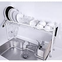 【美品】シンク上 水切りラック 珪藻土吸水トレー 燕三条 81XcLz97InL._AC_UL210_SR210,