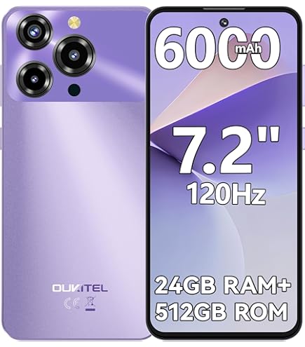 Amazon | OUKITEL C69 SIMフリー スマートフォン 本体 24GB RAM+256GB