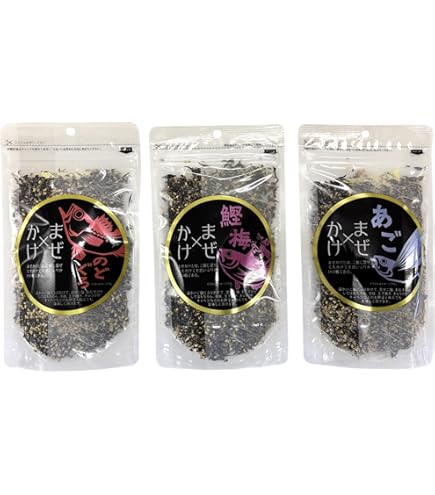 Amazon.co.jp: 三幸産業 まぜ×かけ のどぐろ ふりかけ 100g×3個 : 食品