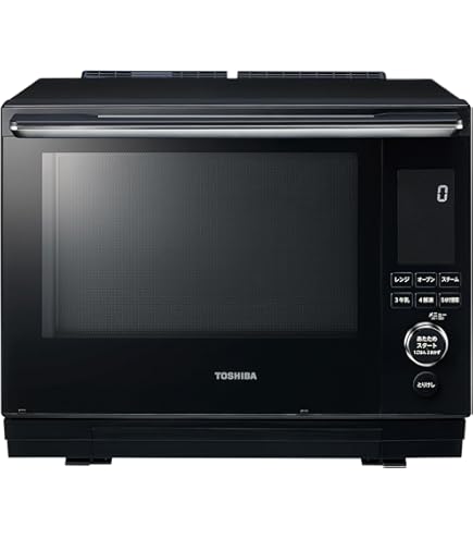 Amazon.co.jp: 東芝 過熱水蒸気オーブンレンジ 30L 石窯ドーム ER