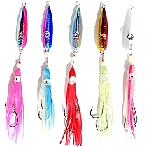 タコベイト ソフトルアー 5個セット (青・金・銀・赤・黒)⑬ Amazon.co