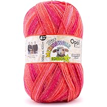 Amazon | 毛糸 Opal オパール ファインメリノウール2 4ply 11631.夢色