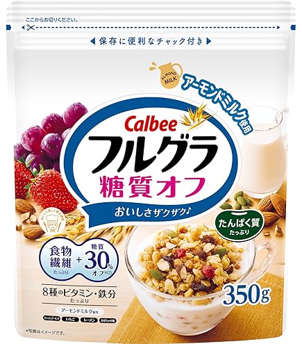 Amazon.co.jp: カルビー フルグラ 糖質オフ 1000g (2袋) : 食品・飲料