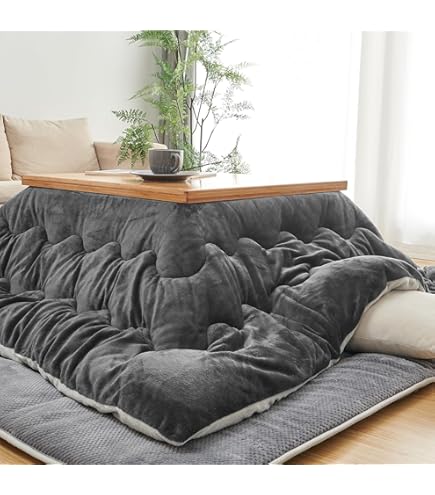 無印　フランネル　こたつ布団ふとん ・大　グレーチェック Amazon.co.jp : 無印良品 フランネルこたつふとん・大