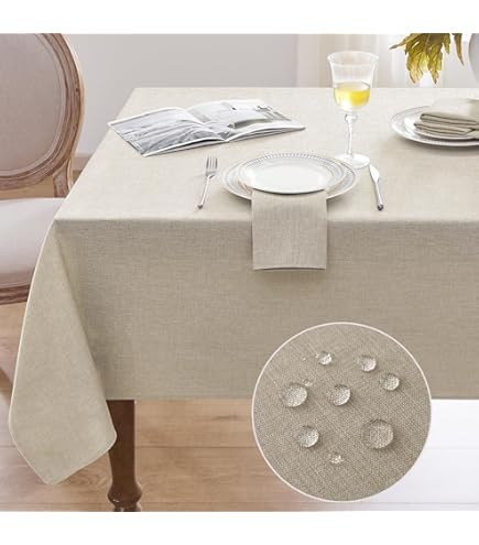Amazon｜WAITER TREE テーブルクロス テーブルカバー 無地 防水