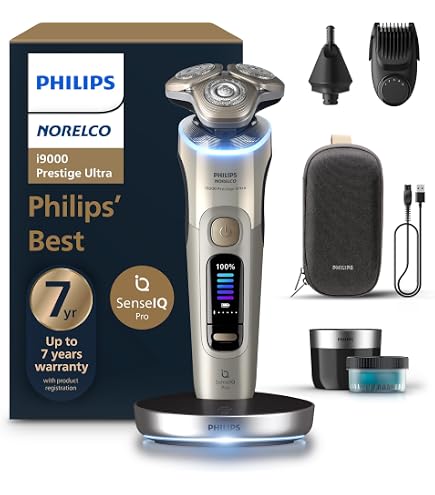 Amazon | Philips Norelco S9000 Prestige Rechargeable Wet & Dry