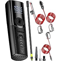 Amazon | Kaedear(カエディア) バイク 空気入れ 車 エアコンプレッサー