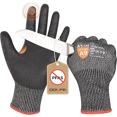 ✨Anonyth 防刃手袋 切創手袋 すべり止めコーティング 耐切創手袋 Anonyth 防刃手袋 切創手袋 すべり止めコーティング 耐切創手袋 Amazon