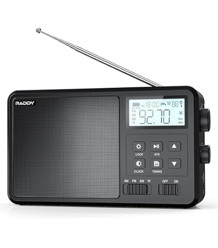Amazon.co.jp: Raddy RF757 APPコントロール短波ラジオ、AM/FM/SW/VHF