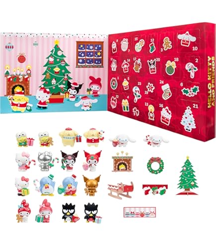 Amazon.co.jp: Jazwares ハローキティとフレンズホリデーアドベント